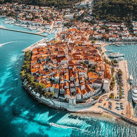 Sea View Apartment Amaro Korčula Dış mekan fotoğraf