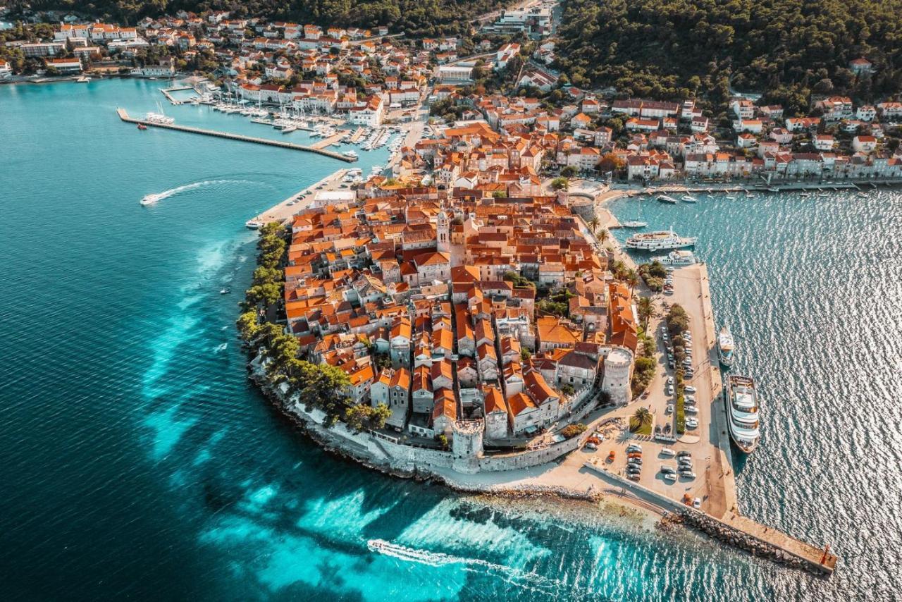 Sea View Apartment Amaro Korčula Dış mekan fotoğraf